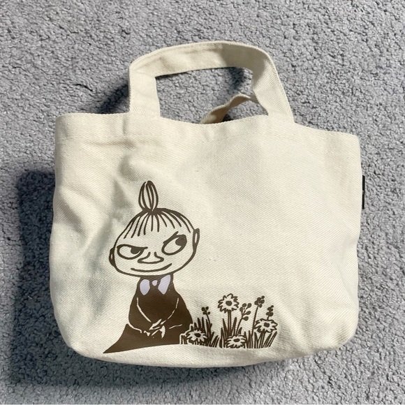 Nano Universe Moomin Characters X Nano Universe Small Tote Rare - Picture 1 of 10